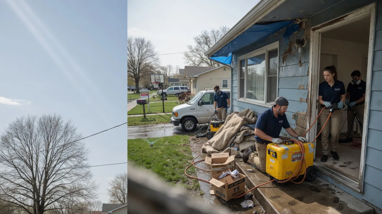 Basement Flood Cleanup in Bethlehem, IN near me